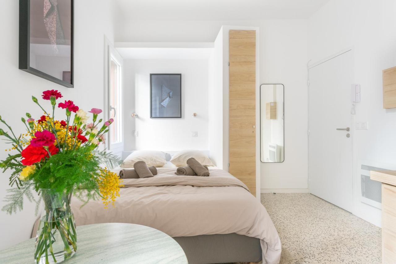 Charmant Studio Tout Confort En Coeur De Ville Монпелие Екстериор снимка